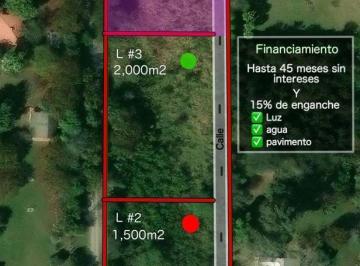 Terreno / Lote · 3000m² · Terreno Campestre de 3,000 m², Para Quinta, con Servicios y Financiamiento, en Montemorelos