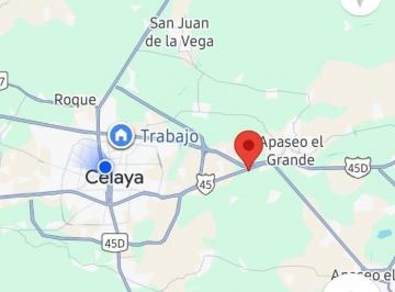Terreno / Lote , Apaseo el Grande · Rento 2500 m² a Pie de Carretera Celaya Apaseo El Grande