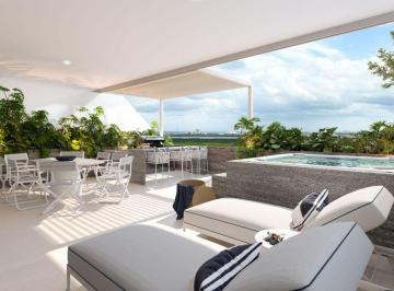Villa de 3 habitaciones, Benito Juárez · Villa con Vista a La Laguna y Doble Terraza, en Venta, Parque Cancún, Cancún