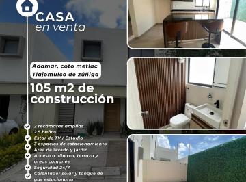 Casa en condominio de 2 habitaciones, Tlajomulco de Zúñiga · Casa en Venta en Adamar Coto Metlac