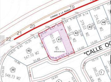 Terreno / Lote · 651m² · Venta de Terreno en Residencial Cordillera
