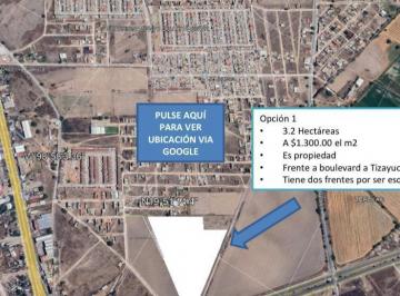 Terreno / Lote · 32000m² · Terreno en Venta, Av Las Torres, Emiliano Zapata, Tizayuca, Hgo.
