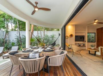 Casa en condominio · 315m² · 5 Recámaras · 2 Estacionamientos · Casa Kuk Villa de 5 Recamaras en Privada Aldea Premium, Tulum
