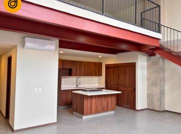 Departamento de 1 habitación, Guadalajara · Loft de Dos Pisos en Renta en Privada Paris, a Estrenar, Col. Arcos Vallarta