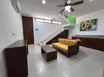Casa de 2 habitaciones, Mérida · Townhouse Moderno con Paneles Solares y 2 Recámaras Amueblado en Montebello