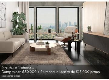 Departamento · 2 Recámaras · Moderno Departamento en Av Chapultepec