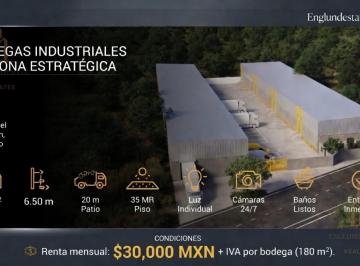 Bodega comercial · 180m² · Galpón - Playa del Carmen