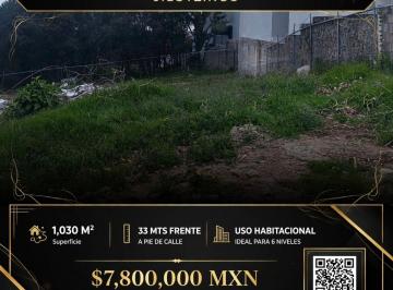 Terreno / Lote , Jilotzingo · Terreno en Venta 1030 m. Uso de Suelo Habitacional