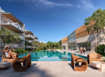 Departamento de 1 habitación, Solidaridad · Departamento con Jardín y Terraza Privada, Venta, Playacar, Playa del Carmen