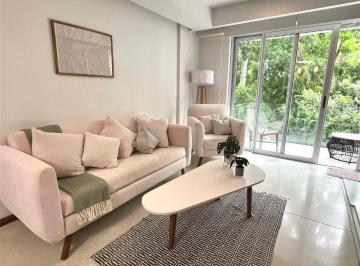 SALA · Depto 1 Rec. 56 m² Listo Para Escriturar — Central Park, Playa del Carmen