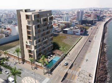 Departamento · 85m² · 2 Recámaras · 2 Estacionamientos · Departamentos Nuevos en Venta Frente Al Mar de 3 Hab. Alberca, Gym, Asadores.