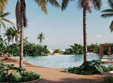 Departamento de 3 habitaciones, Dzemul · Exclusivo Condominio Frente Al Mar en Venta – San Benito, Yucatán