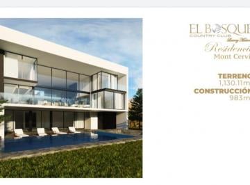 Casa · 1130ha · 4 Recámaras · 10 Estacionamientos · Casa en Venta en El Club de Golf El Bosque Country Club, Leon Guanajuato