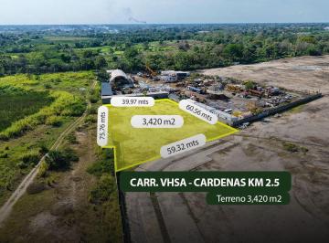 Terreno / Lote , Villahermosa · Terreno Industrial en Renta en Campo Carrizo F - 1136