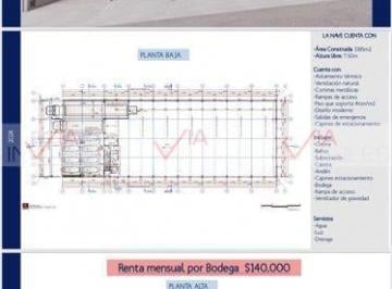 Nave industrial · 1185m² · 3 Estacionamientos · Nave Industrial en Renta en Parque 300, Santa Catarina