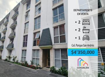 Departamento · 90m² · 2 Recámaras · 1 Estacionamiento · Venta Departamento en Coyoacán
