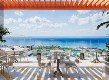 Departamento · 32m² · 1 Recámara · Departamento Estudio en Venta en Playa del Carmen 1 Recamara con Sky Bar y Restaurante
