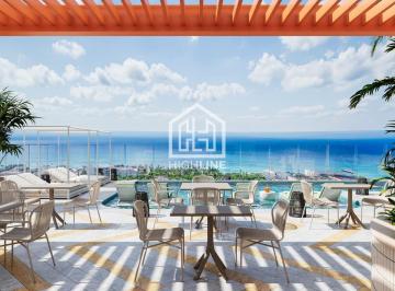 Departamento · 32m² · 1 Recámara · Departamento Estudio en Venta en Playa del Carmen 1 Recamara con Sky Bar y Restaurante