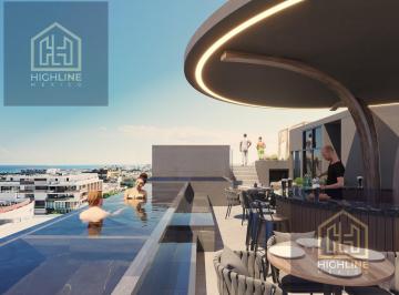 Departamento · 47m² · 1 Recámara · Departamento Estudio en Venta en Playa del Carmen con Sky Lounge