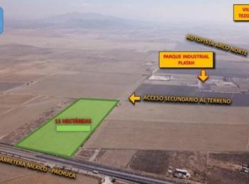 Terreno / Lote · 110000m² · Terreno en Hidalgo, Tulancingo, Vicente Guerrero, Hidalgo. C. P. 43630