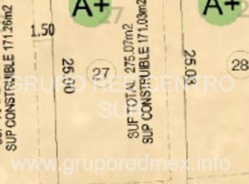 Terreno / Lote  Venta MN 3,443,616 · Lote 27, Etapa 1 Fraccionamiento Lago Juriquilla, Queretaro, Qro.
