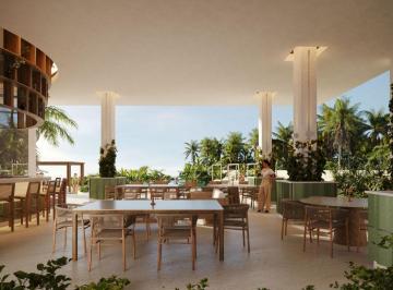 Departamento de 3 habitaciones, Dzemul · Residencia Frente Al Mar con Terraza Privada en Venta – San Benito, Yucatán