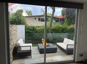 Departamento de 3 habitaciones, Naucalpan de Juárez · Casa en Venta de Tres Recámaras, Estudio, Terraza y Jardín en Interlomas
