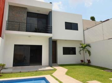 Casa de 4 habitaciones, Emiliano Zapata · Casa Nueva con Alberca, Jardín y Recámara o Estudio en Planta Baja. T 200 m² C 200 m² #10742