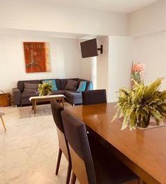 Departamento · 120m² · 2 Recámaras · 2 Estacionamientos · Departamento Amueblado en Renta Torre Altix, Sonata Lomas de Angelópolis