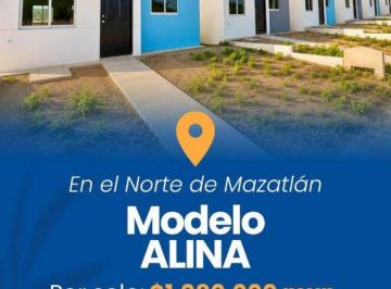 Casa de 2 habitaciones, Mazatlán · Casa 2 Habitaciones en Venta, 49 m², Mazatlán
