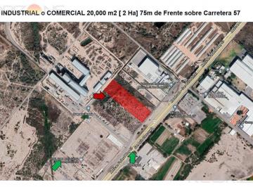 Terreno comercial · 20130m² · Terreno Industrial / Comercial con Frente Sobre Carretera 57 Zona Aeropuerto Slp