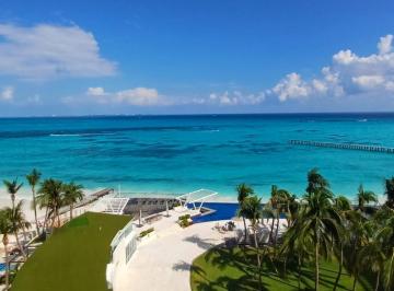 Departamento · 230m² · 3 Recámaras · 3 Estacionamientos · Departamento Frente Al Mar, "Punta Cancún" – Zona Hotelera