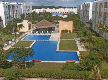 Departamento · 56m² · 2 Recámaras · 1 Estacionamiento · Departamento en Renta en Cancún, Residencial Vista Alegre a - 1 Municipio de Benito Juárez