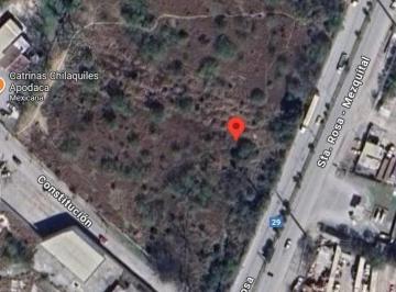 Terreno / Lote · 17850m² · Terreno en Venta de 17850 m Industrial Frente a Carretera El Mezquital Apodaca Nuevo León.