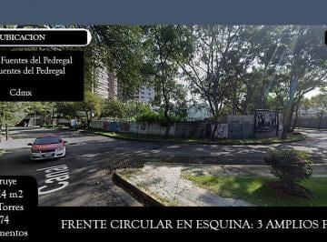 Terreno / Lote · 1999m² · Venta de Terreno 2446 m² en Fuentes del Pedregal, Construye 11,745 m² con 74 Departamentos