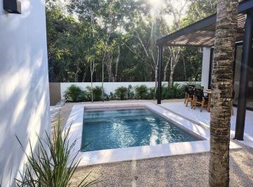cd58bc8dbf4059aafbbc8e7fd49594fb7a89d7aafb7f13b3efb15b085a01f25c · Casa en Plena Naturalez en Amares Residencial, Rivera Maya