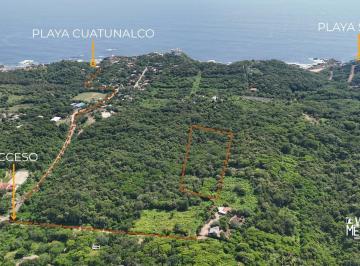 Terreno / Lote · 14000m² · Hectárea en Venta en Barra de Cuatunalco, San Pedro Pochutla, Oaxaca.