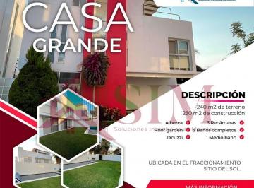 Casa de 3 habitaciones, Cuautla · ¡Vendo Casa en Fraccionamiento Sitio del Sol, Cuautla Morelos!