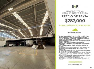Nave industrial , León · Nave Industrial de 4100 m² en Renta, Independencia