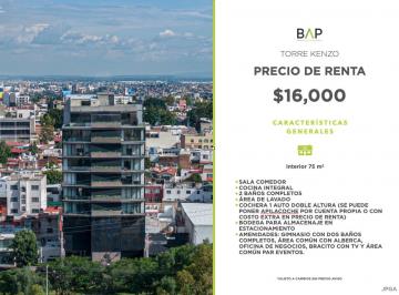 Departamento de 1 habitación, León · Departamento en Renta con Increíble Vista de La Ciudad.