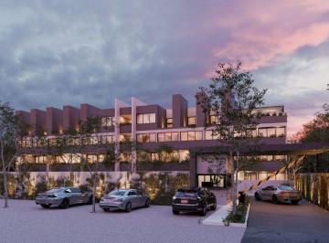 FACHADA VISTA AL NORTE · Departamento en Temozón Norte