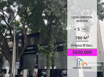 Local comercial · 780m² · Local Comercial en Polanco