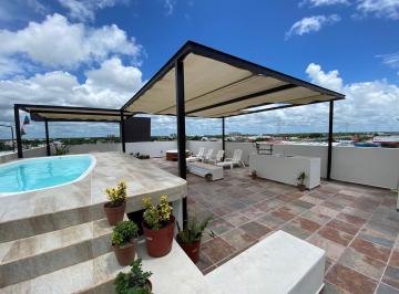 ROOF TOP CON ALBERCA Y JACUZZI · Departamento en Venta 1 Rec 49 m² en Playa del Carmen con Jacuzzi y Elevador