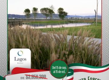Terreno / Lote , Pachuca · Lote Residencial en Venta en Lagos Pachuca 396 m² en Privada Lago Azteca