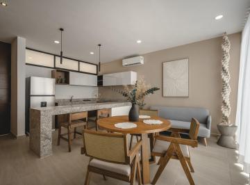 Casa en condominio · 130m² · 2 Recámaras · 2 Estacionamientos · Venta de Townhouses Modelo Nava Al Norte de Mérida