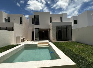 Casa en condominio · 183m² · 3 Recámaras · 2 Estacionamientos · Casa en Venta Cholul, Mérida