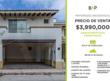 Casa de 3 habitaciones, León · Casa Ubicada en El Exclusivo Fraccionamiento Mayorazgo Residencial