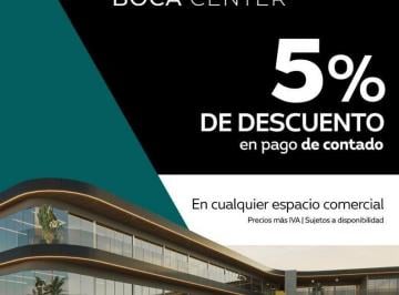 Local comercial · Lv1 Local en Venta Boca Center