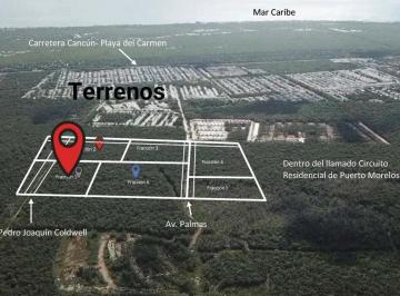 Terreno / Lote , Puerto Morelos · Terreno Residencial en Puerto Morelos Para Venta o Aportación