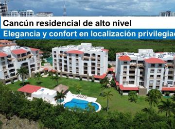 Departamento · 106m² · 1 Recámara · 2 Estacionamientos · Elegancia y Confort en Cancún: Departamento con Acabados Premium y Amenidades
